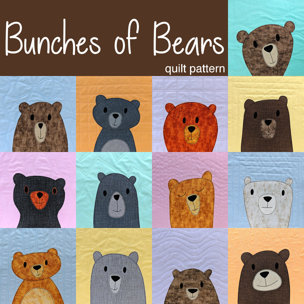 Bunches of Bears Quilt Pattern