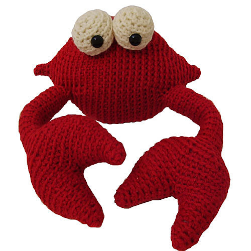 Tip the Crab Crochet Amigurumi Pattern