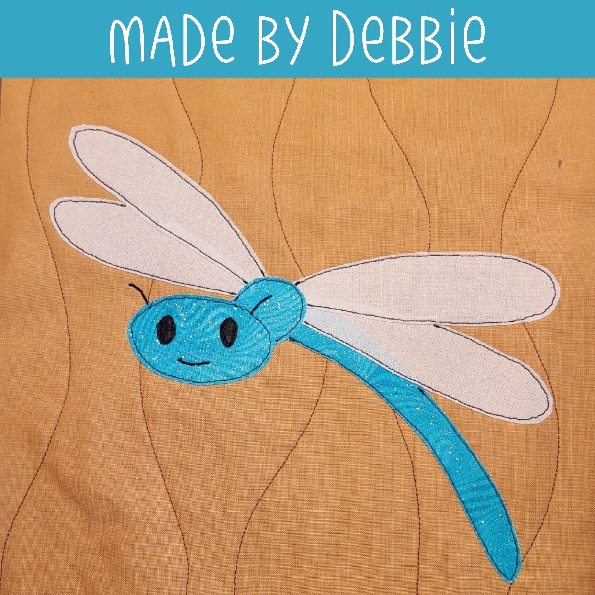 Danny Dragonfly Applique Pattern