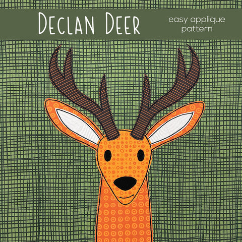 Declan Deer Applique Pattern