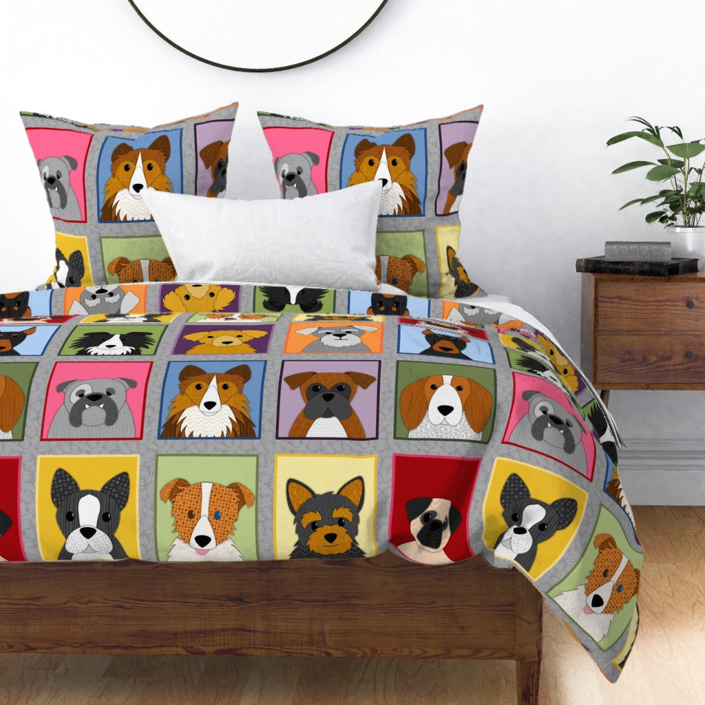 Good Dog - cheater quilt fabric