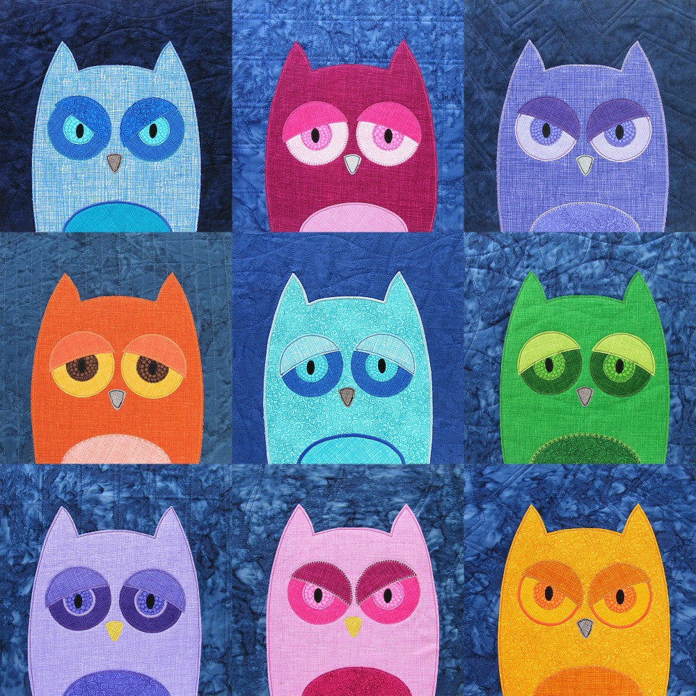 Parliament of Owls Quilt Pattern