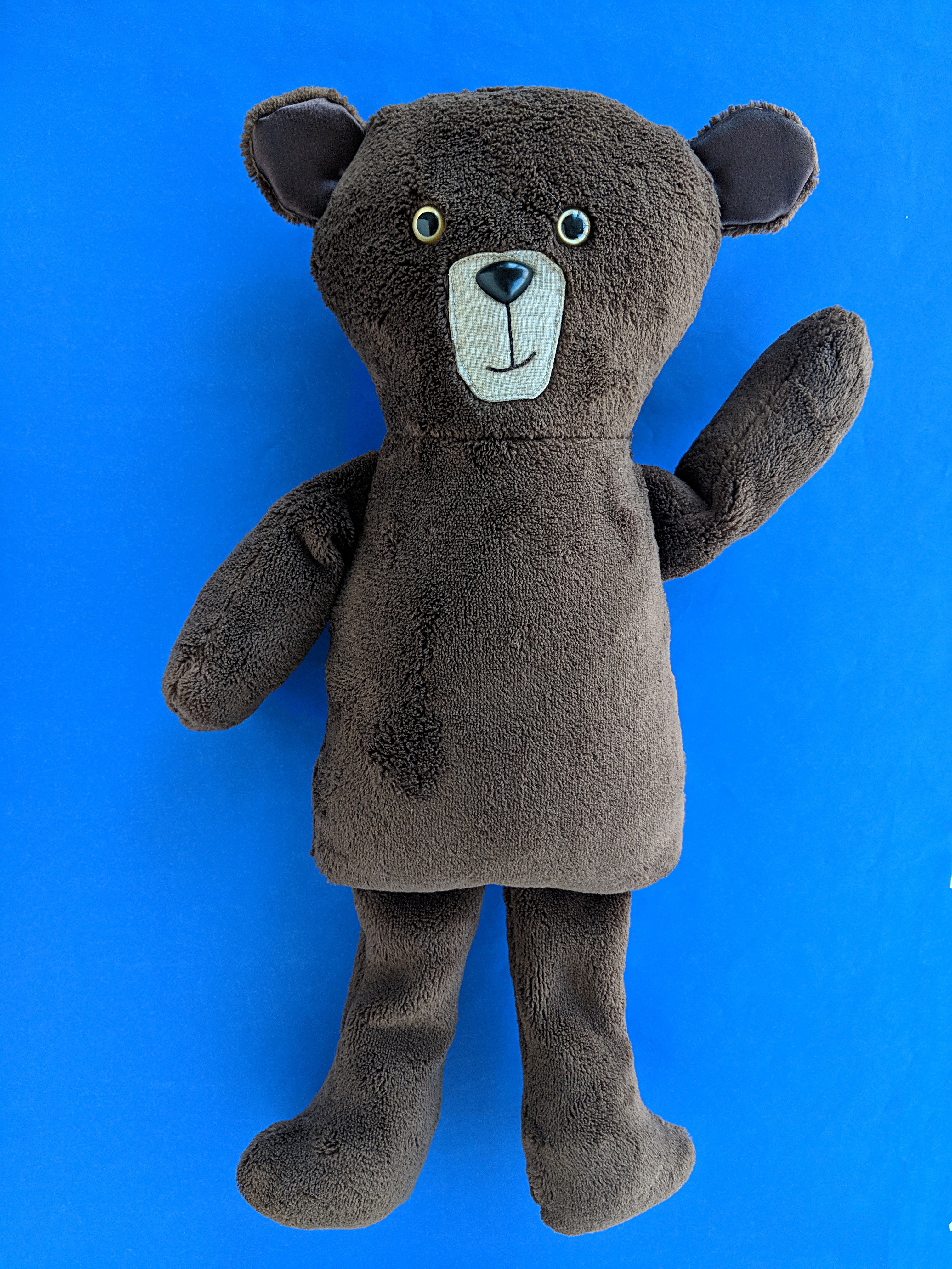 Blake Bear - Dress Up Bunch rag doll pattern