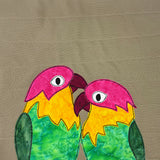 Lovebirds Applique Pattern