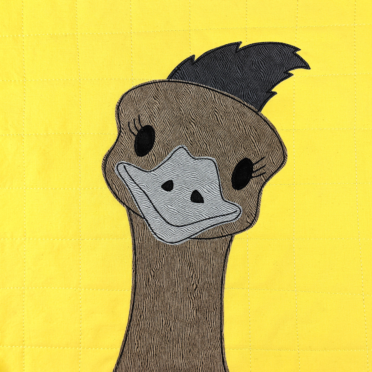 Eloise the Emu Applique Pattern