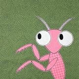 Parker the Praying Mantis Applique Pattern