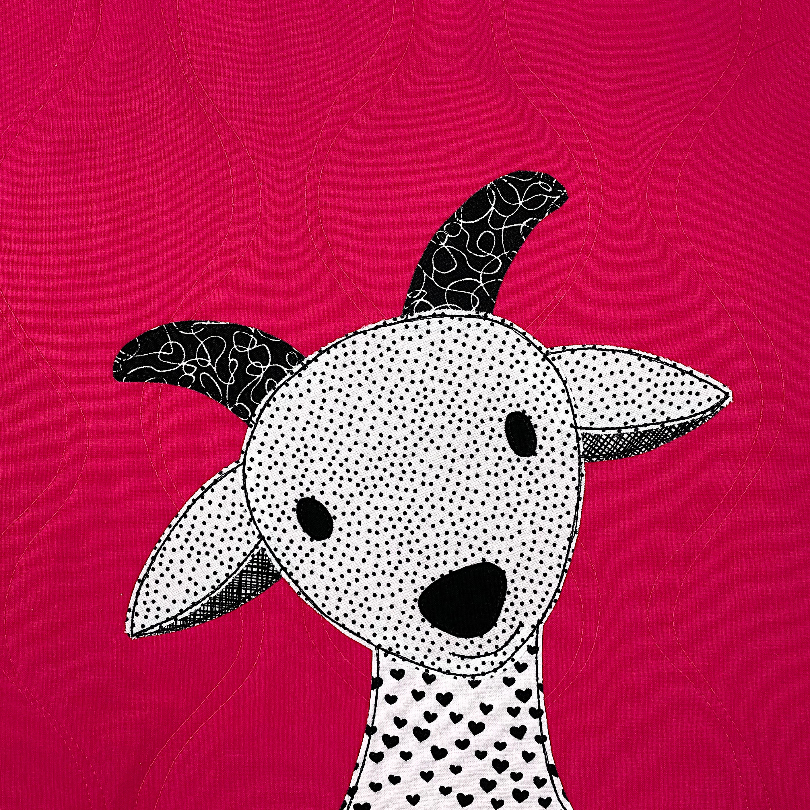 Gracie Goat Applique Pattern