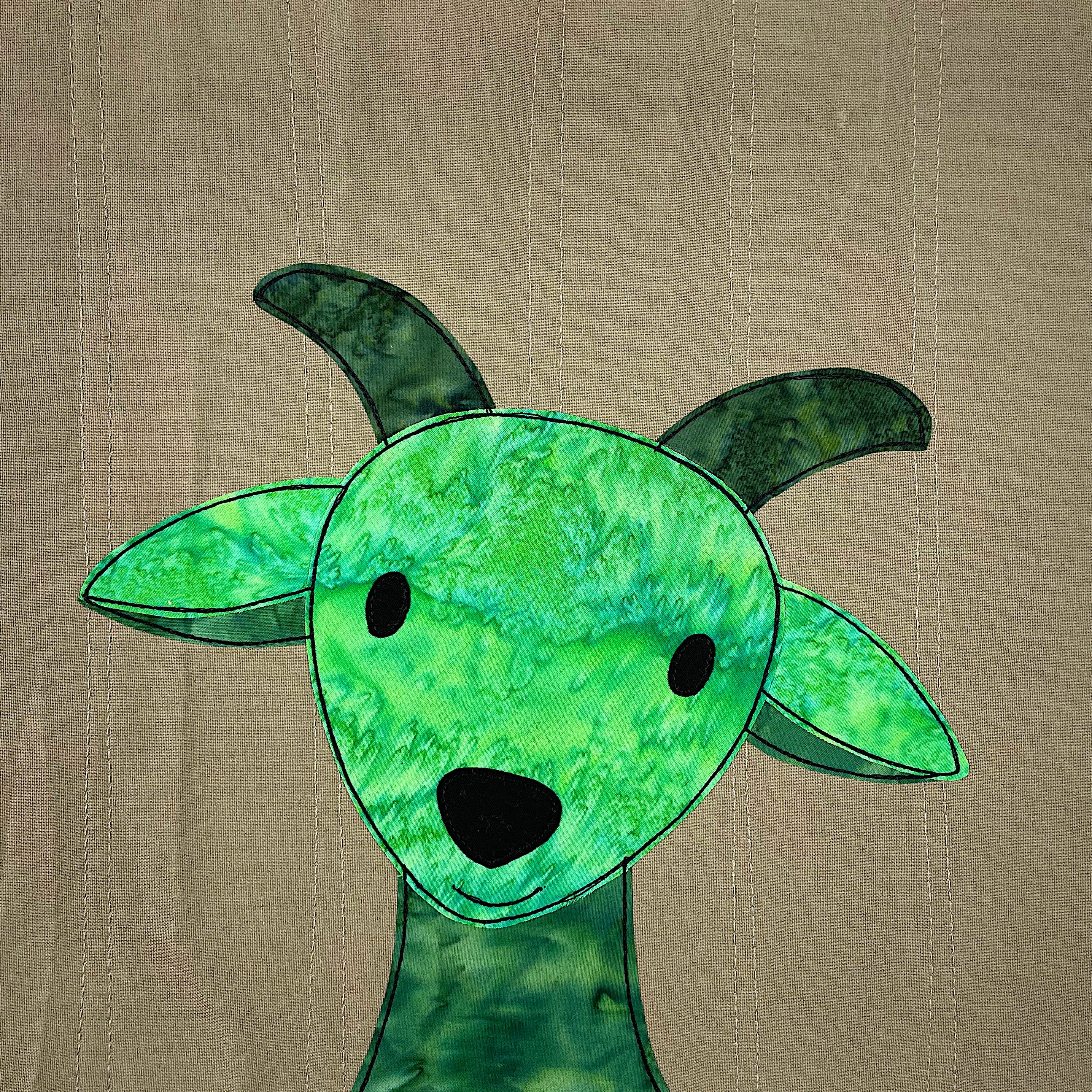 Gracie Goat Applique Pattern