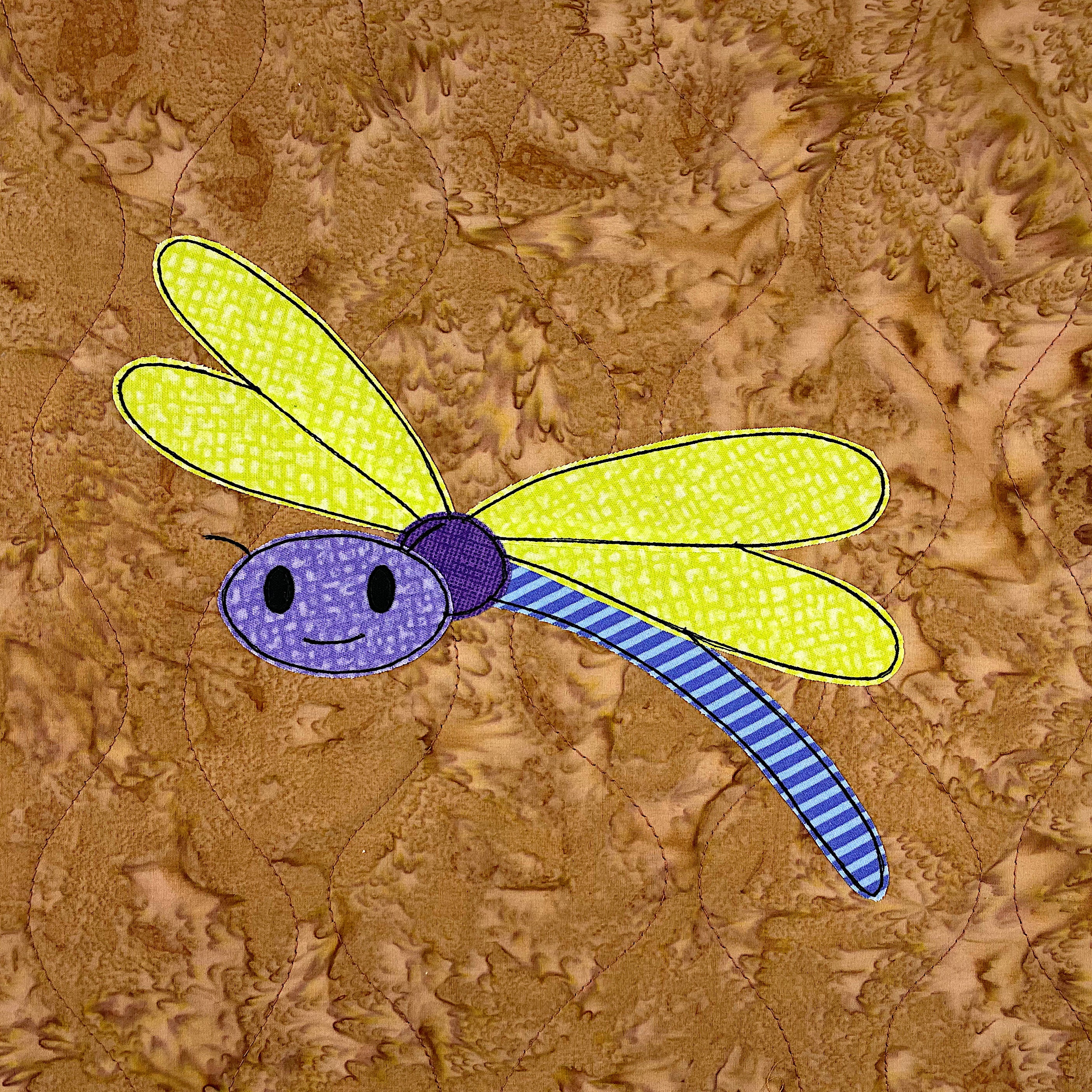 Danny Dragonfly Applique Pattern
