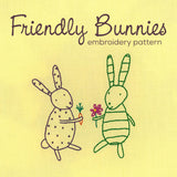 Friendly Bunnies embroidery pattern