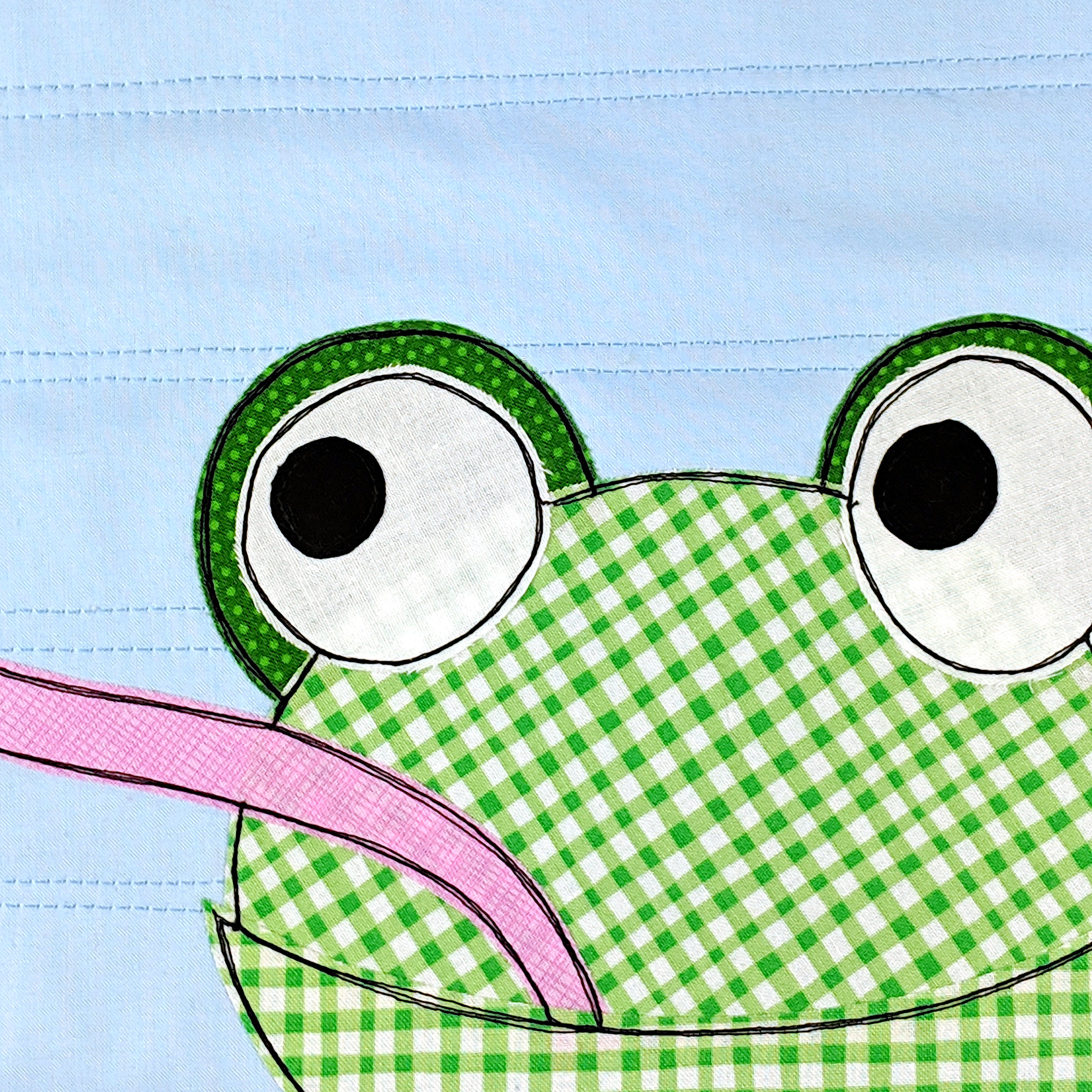 Frasier Frog Applique Pattern