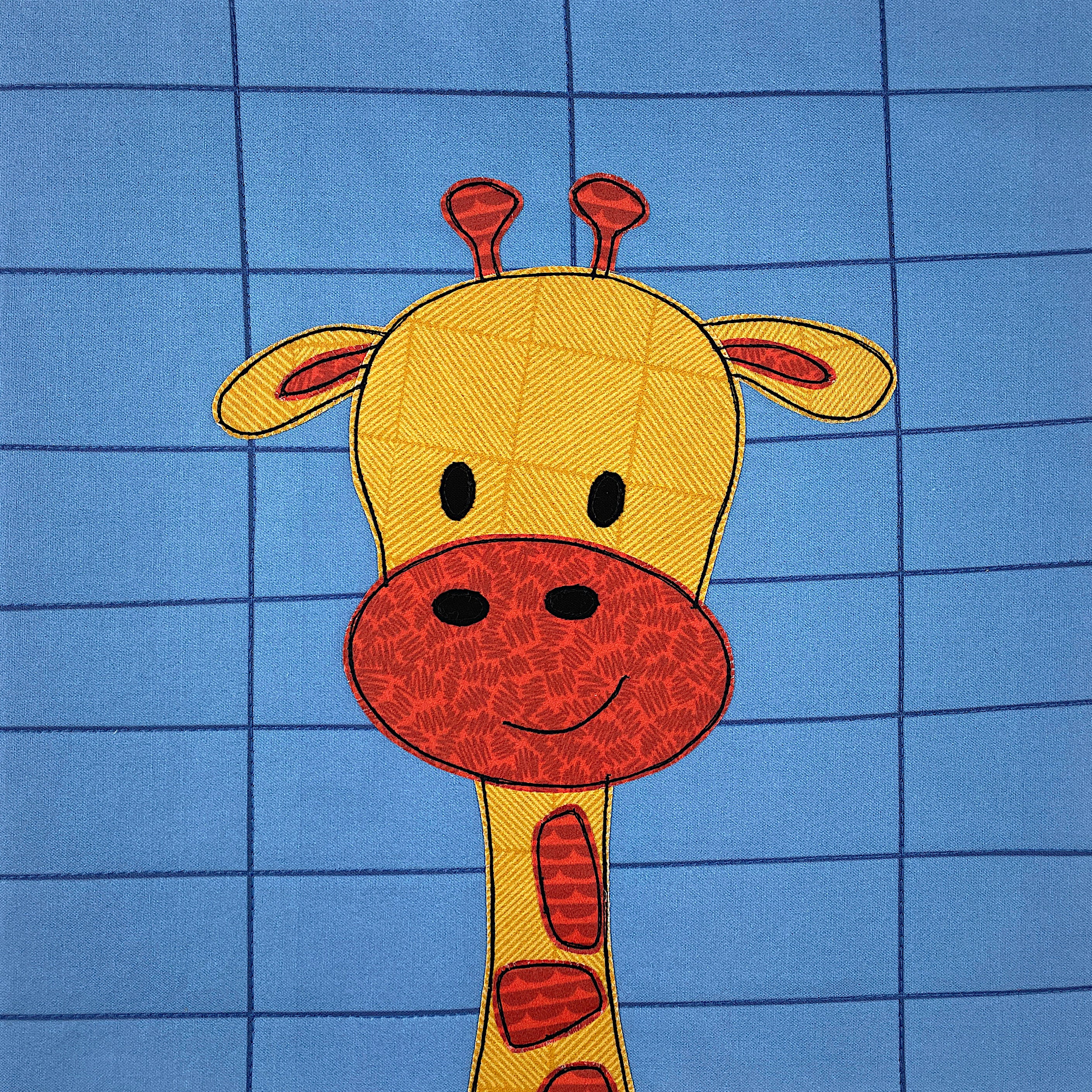 Ginny Giraffe Applique Pattern