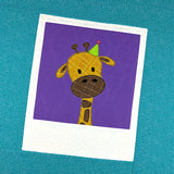 Ginny Giraffe Applique Pattern