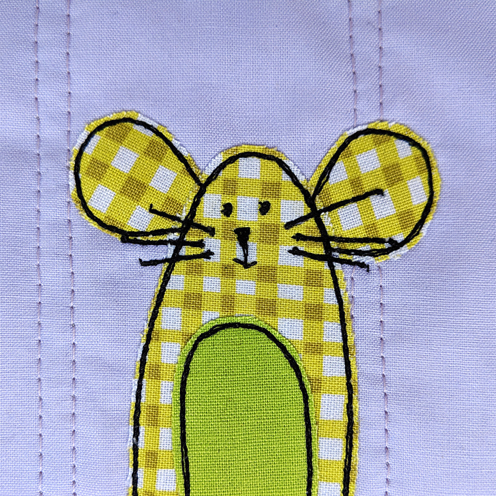 Peekaboo Mouse Applique Pattern