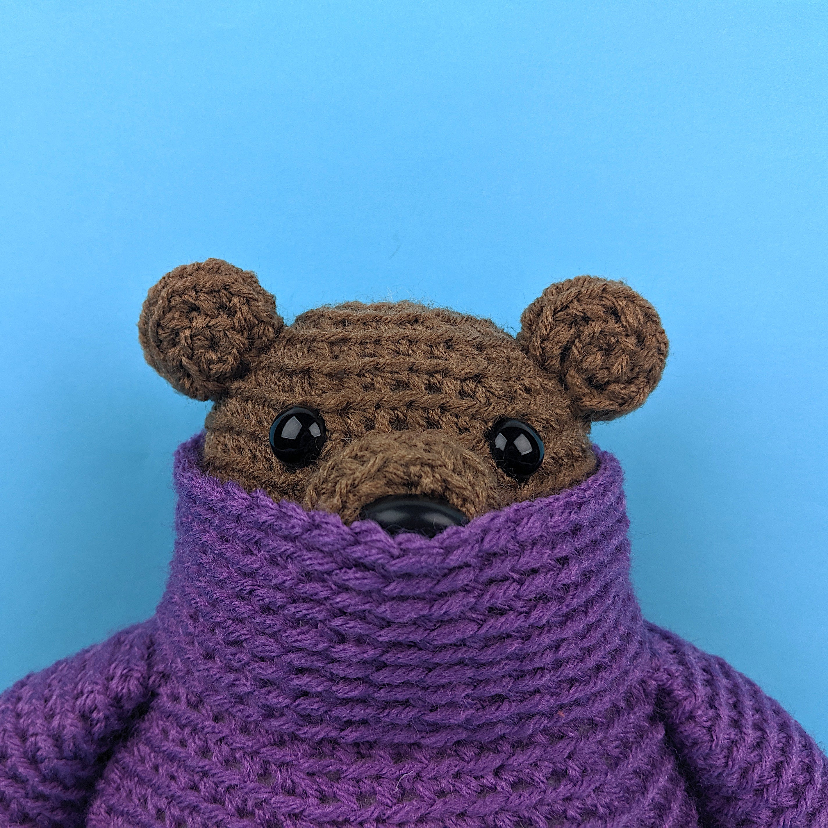 Byron Bear Crochet Amigurumi Pattern