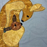 Mama and Baby Kangaroo Applique Pattern