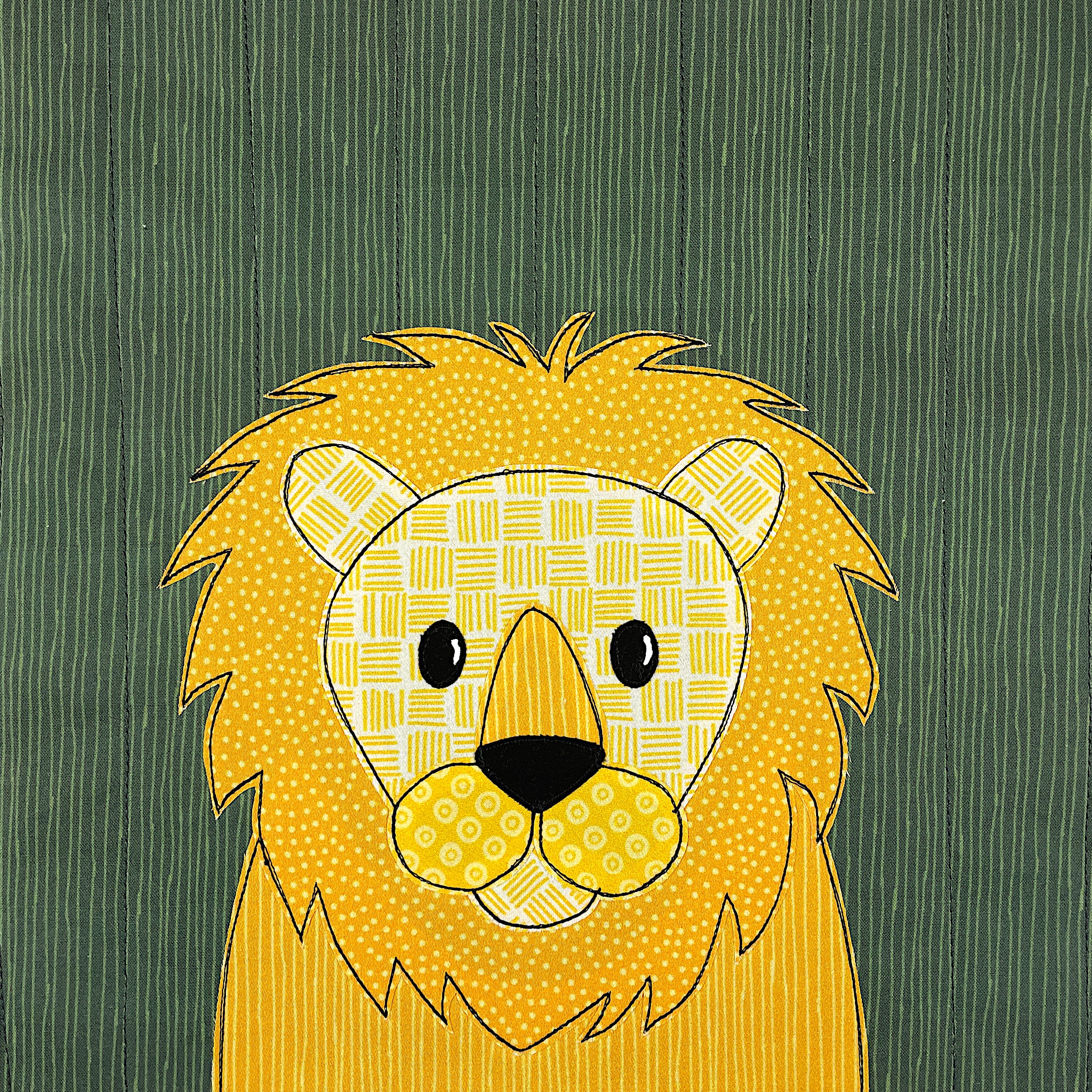 Lydia Leopard Applique Pattern