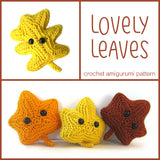 Lovely Leaves Crochet Amigurumi Pattern