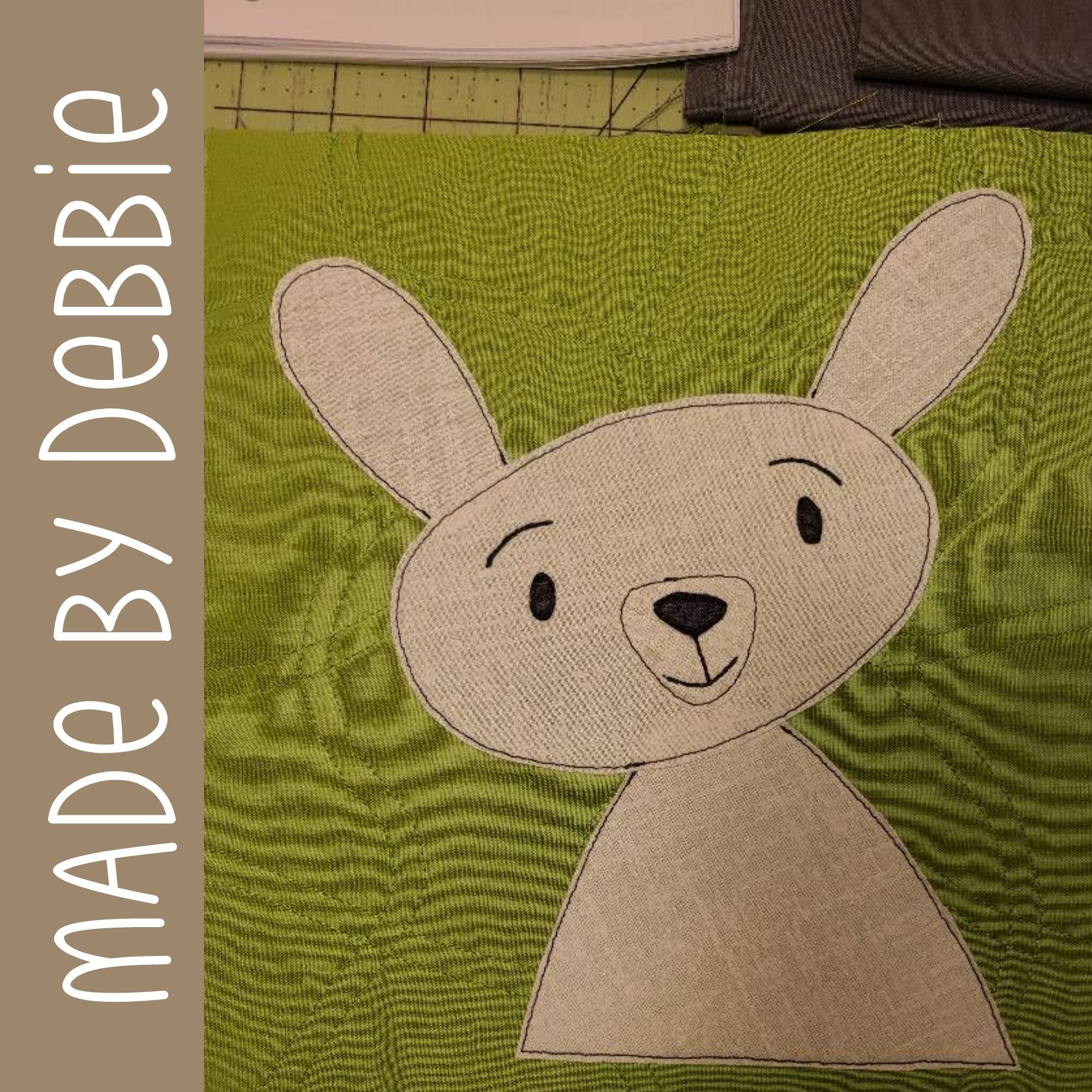 Bunny Hop Applique Pattern