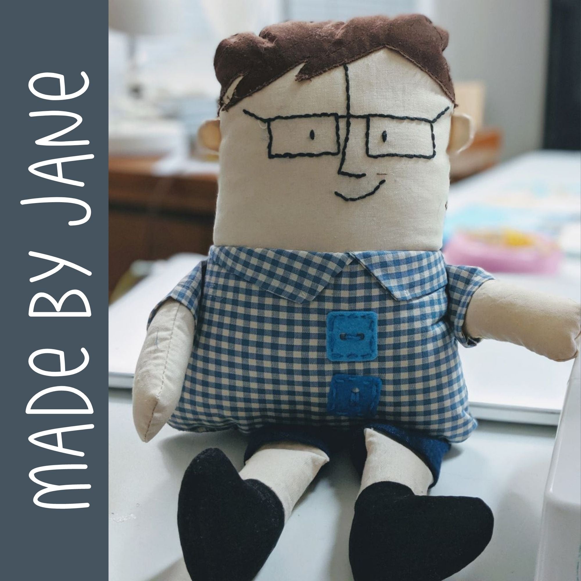 Karl (with a K) Boy Rag Doll pattern