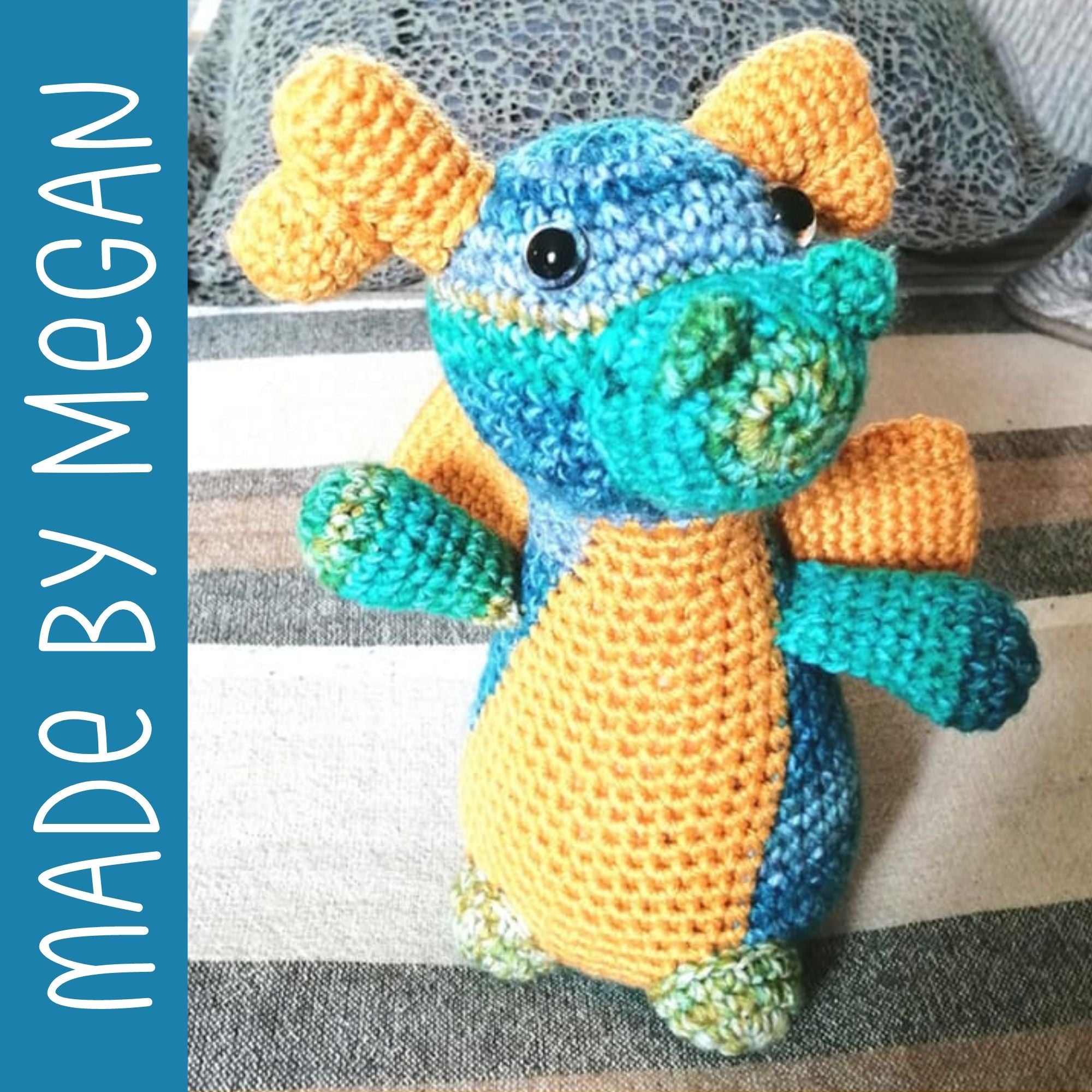 Mix & Match Dragon Crochet Amigurumi Pattern