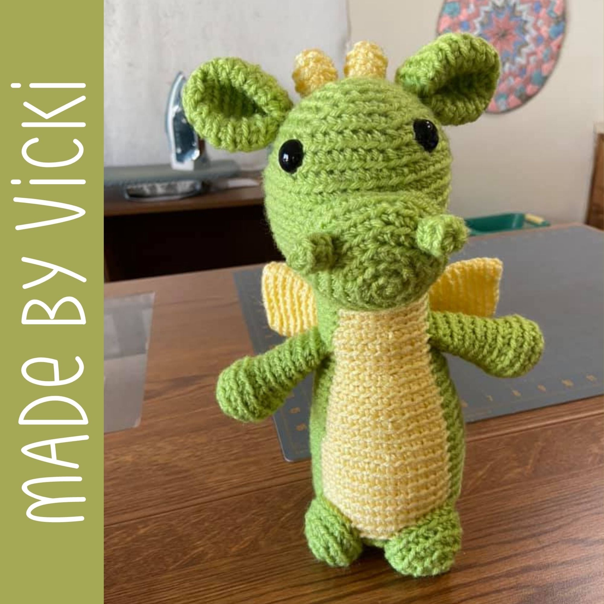 Mix & Match Dragon Crochet Amigurumi Pattern