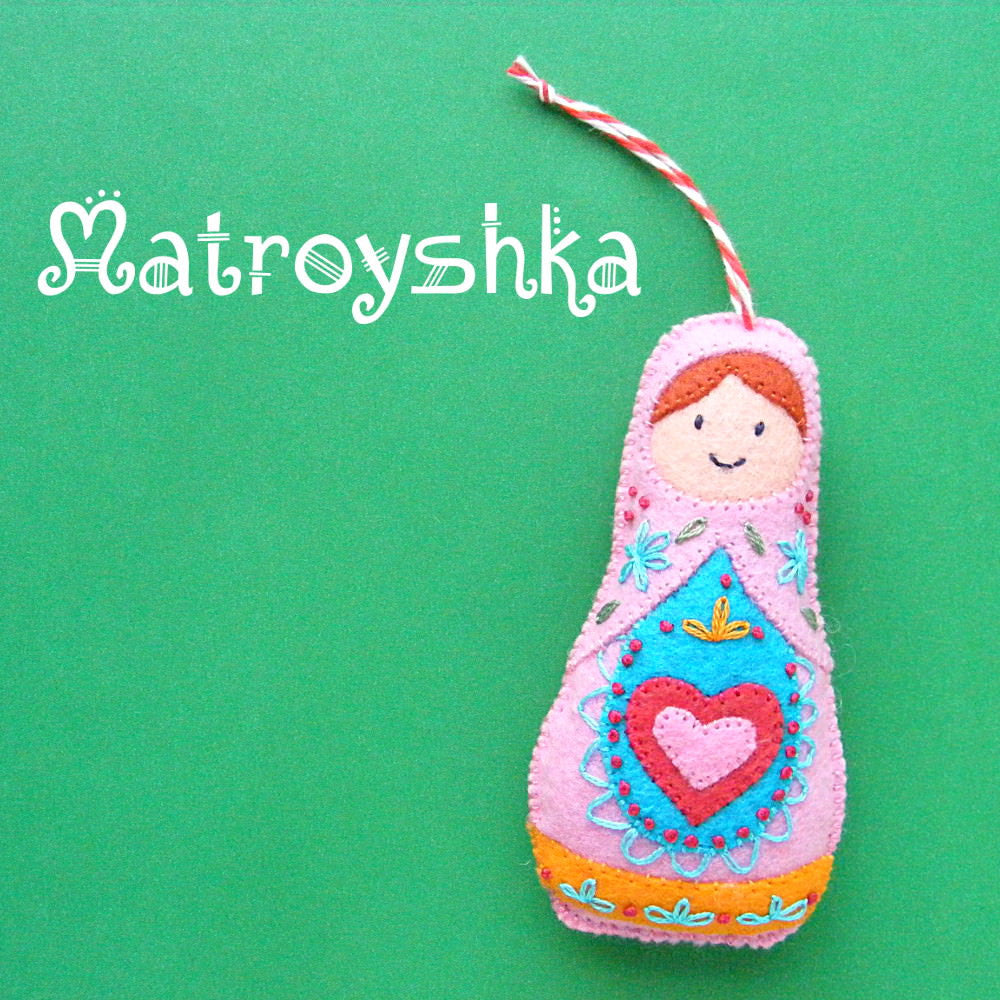 Matroyshka Ornament Pattern