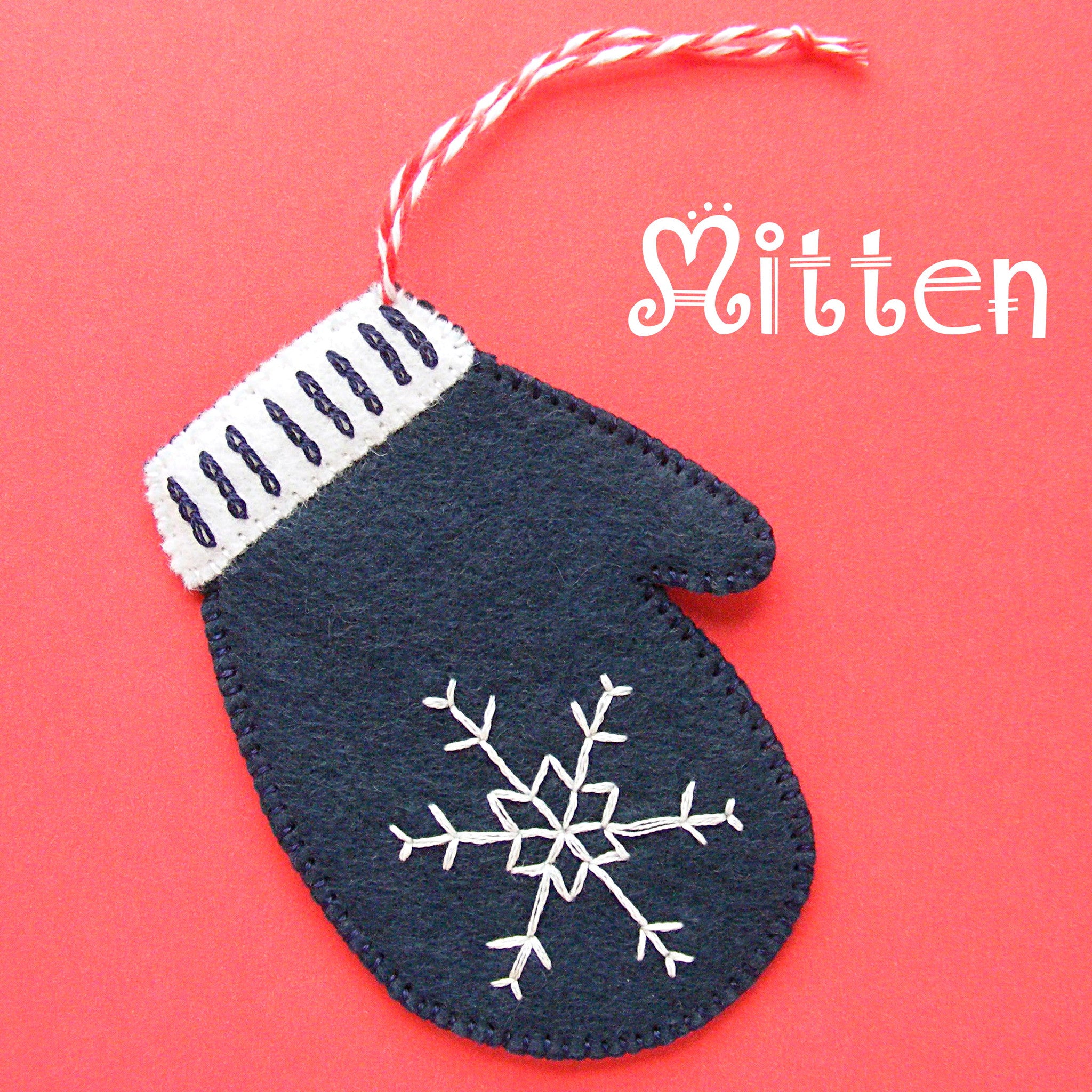 Mitten Ornament Pattern