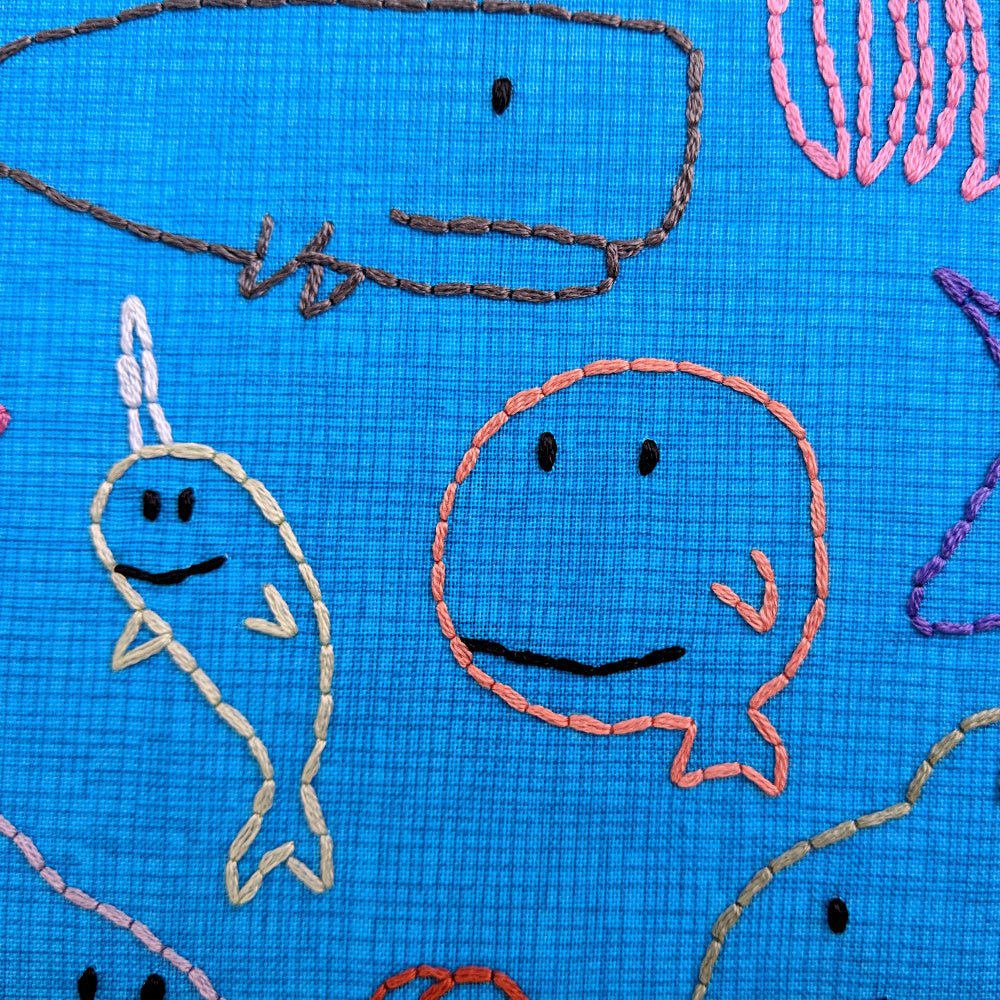 Under the Sea embroidery pattern