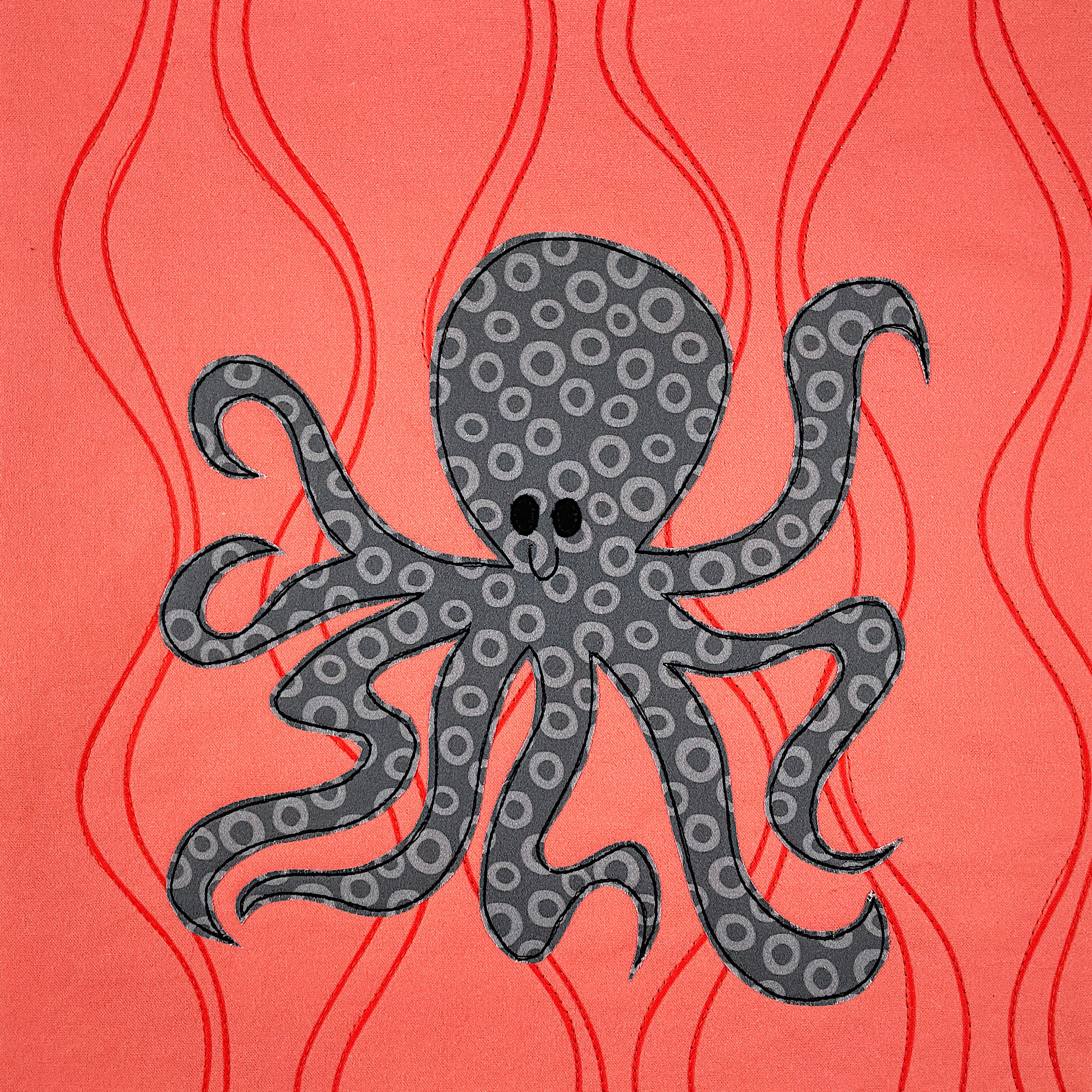 Oswin Octopus Applique Pattern