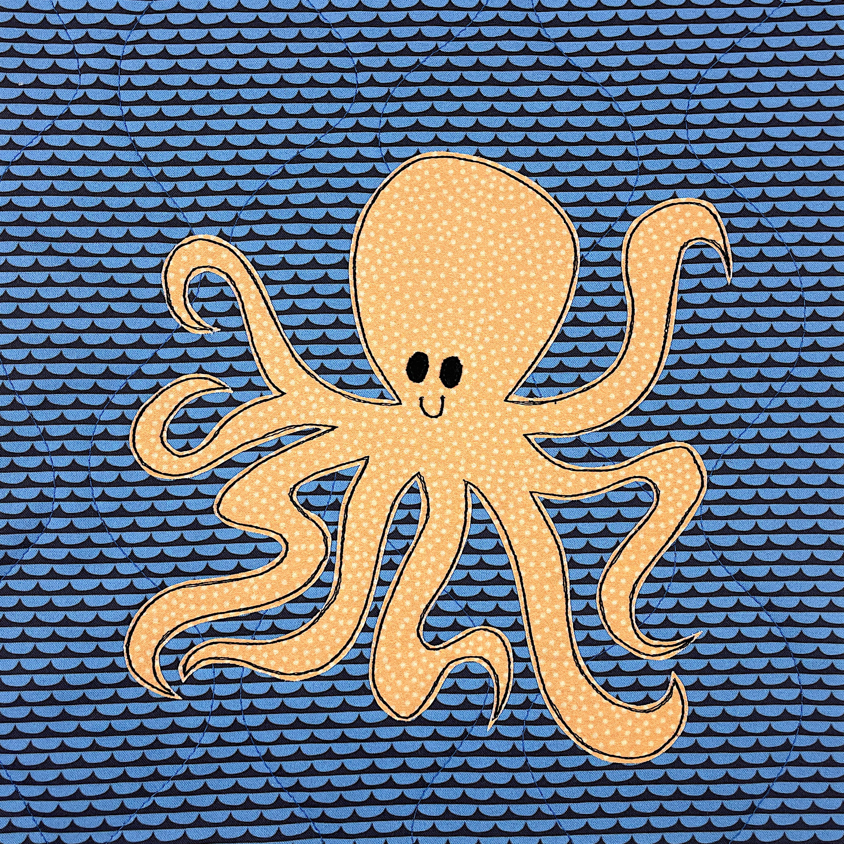 Oswin Octopus Applique Pattern