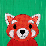 Reena the Red Panda Applique Pattern