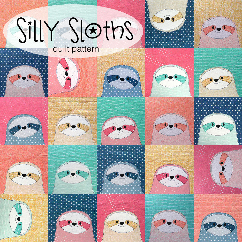Silly Sloths Quilt Pattern