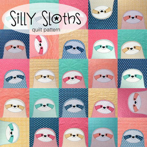 Silly Sloths Quilt Pattern