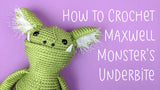 Maxwell Monster Crochet Amigurumi Pattern
