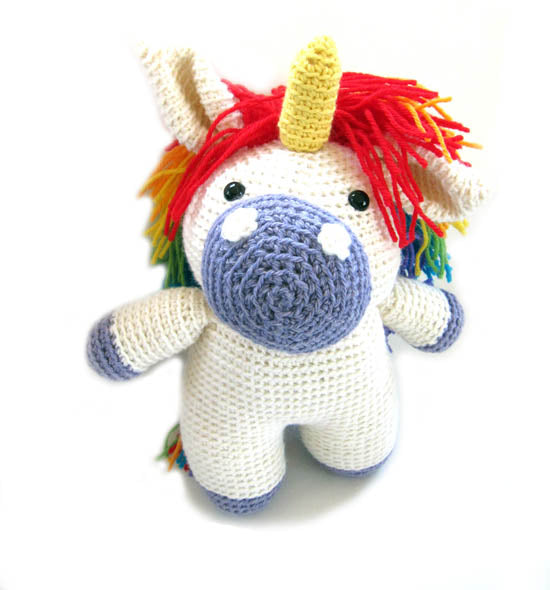 Flavia the Unicorn Crochet Amigurumi Pattern