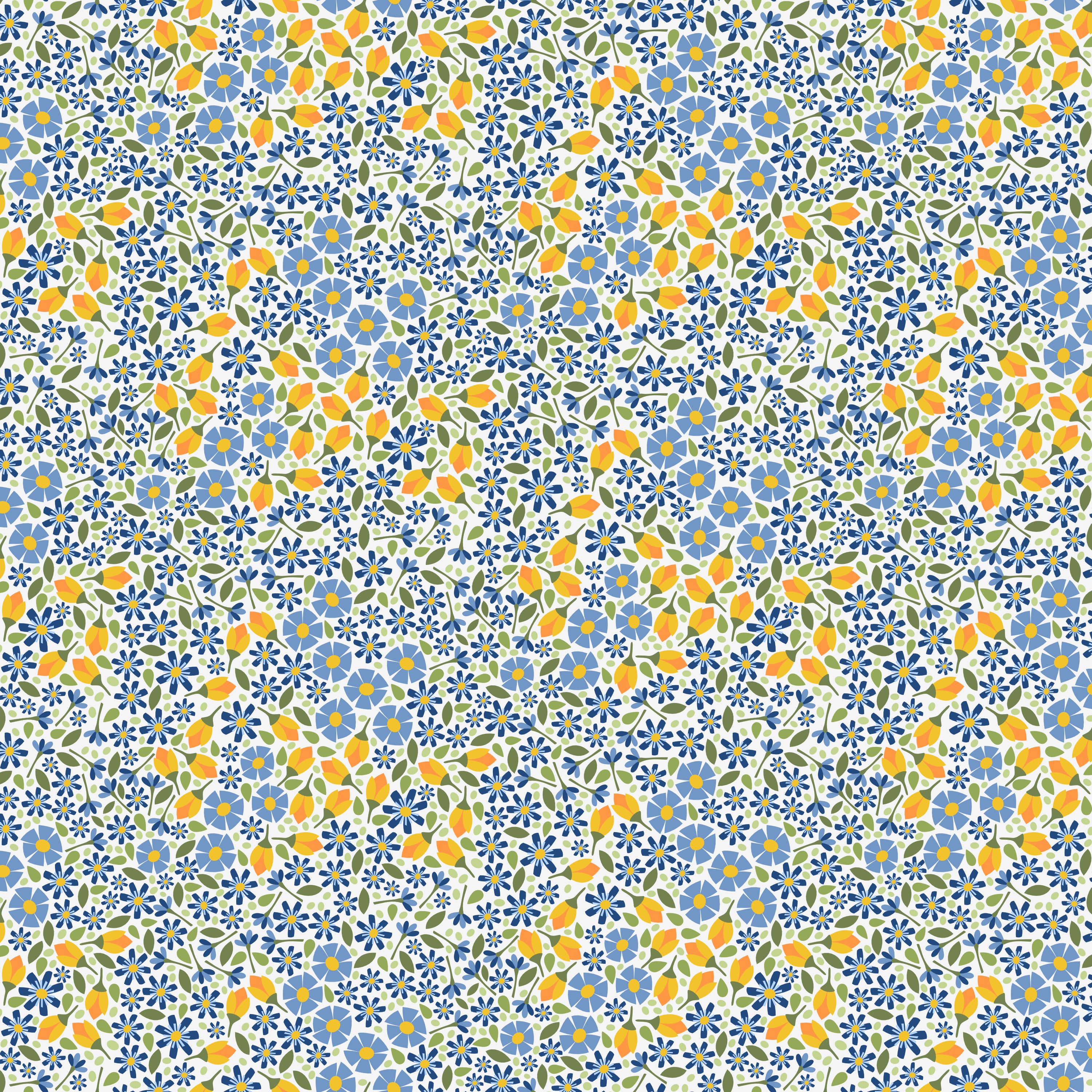 Wild Flowers Fabric Collection