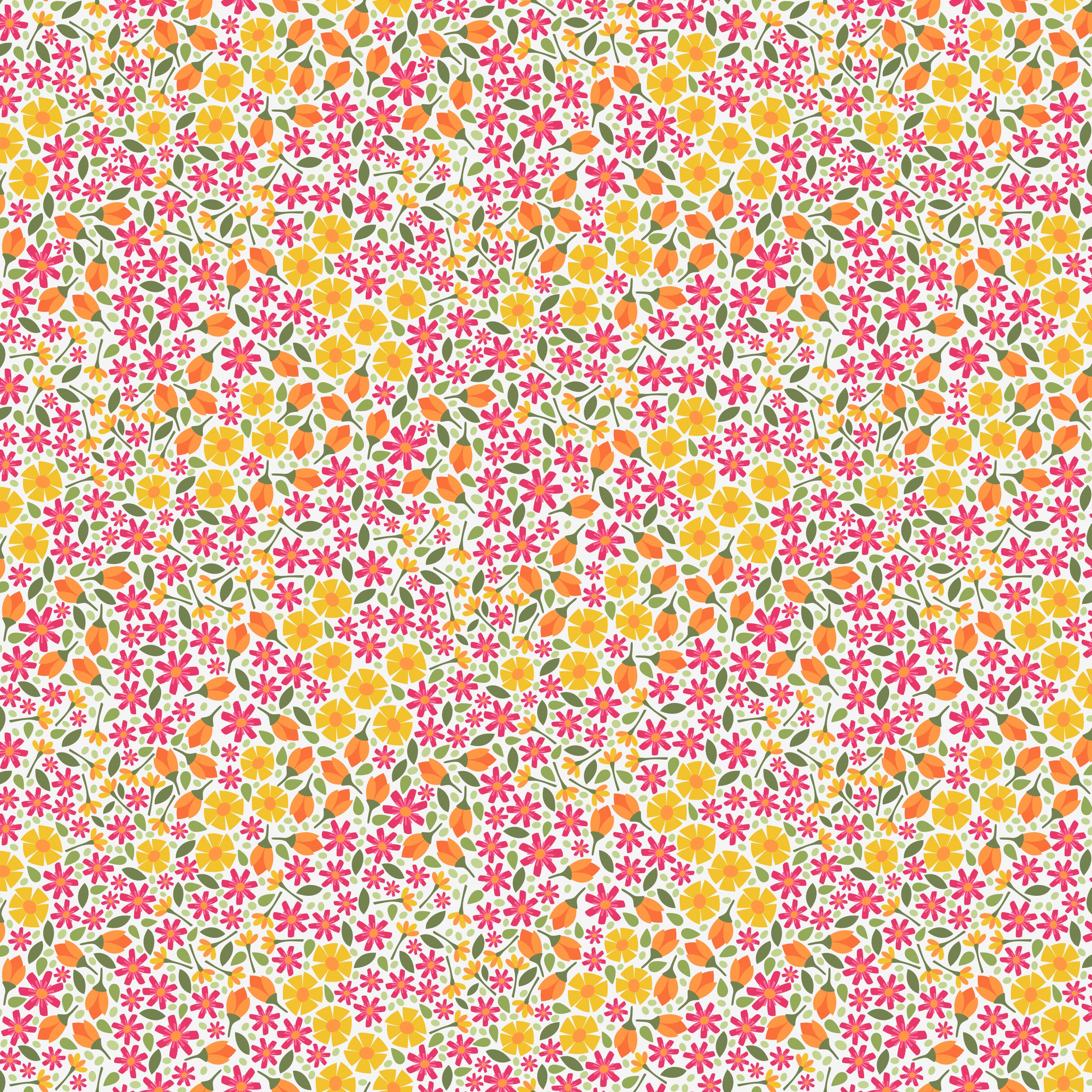 Wild Flowers Fabric Collection