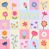 Wild Flowers - applique quilt pattern workshop