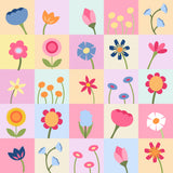 Wild Flowers - applique quilt pattern workshop