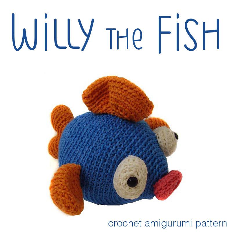 Willy the Fish Crochet Amigurumi Pattern