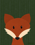 Fox - Art Printables - Painted Style