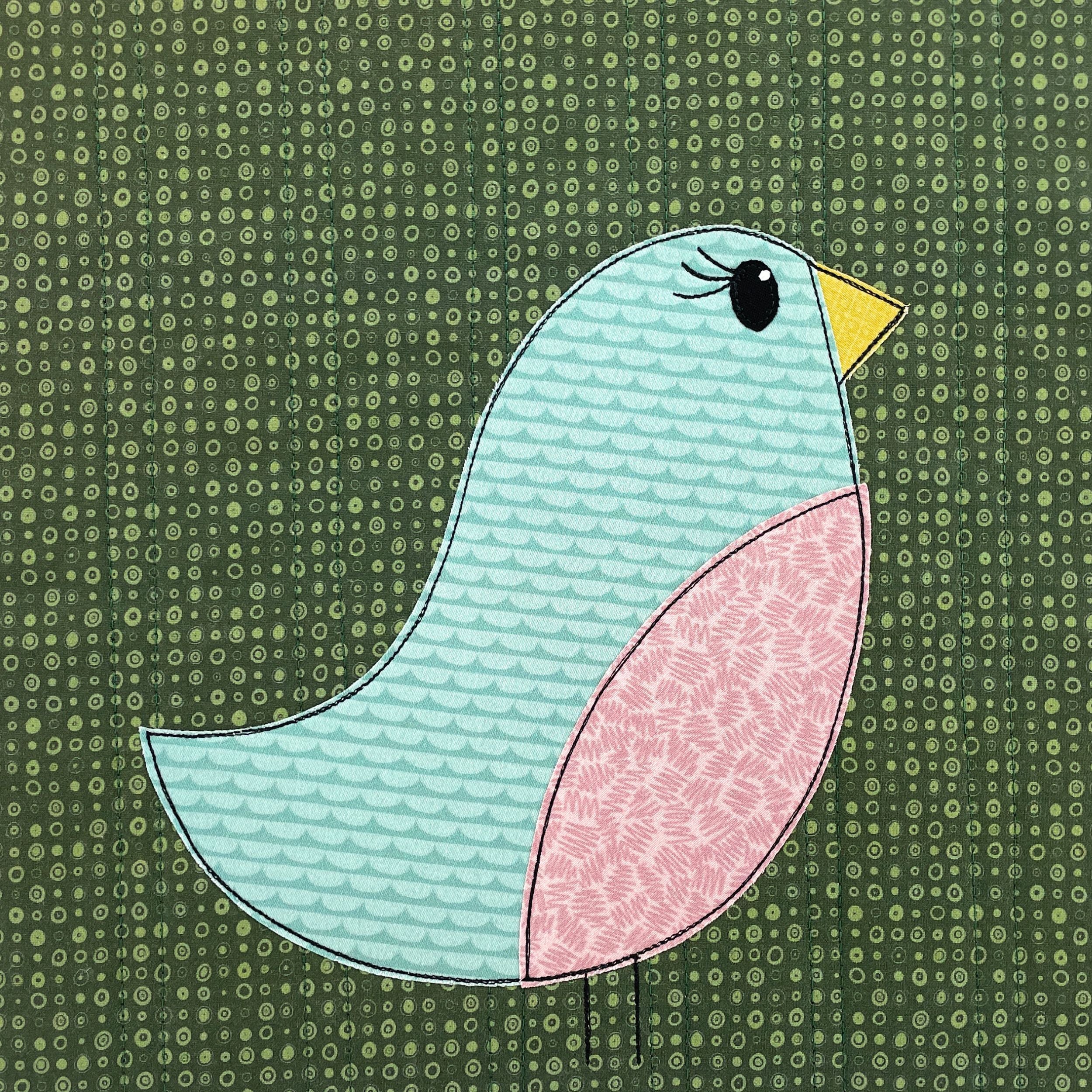 Hungry Birds Applique Quilt Pattern Bundle