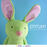 Benson Bunny Softie Pattern