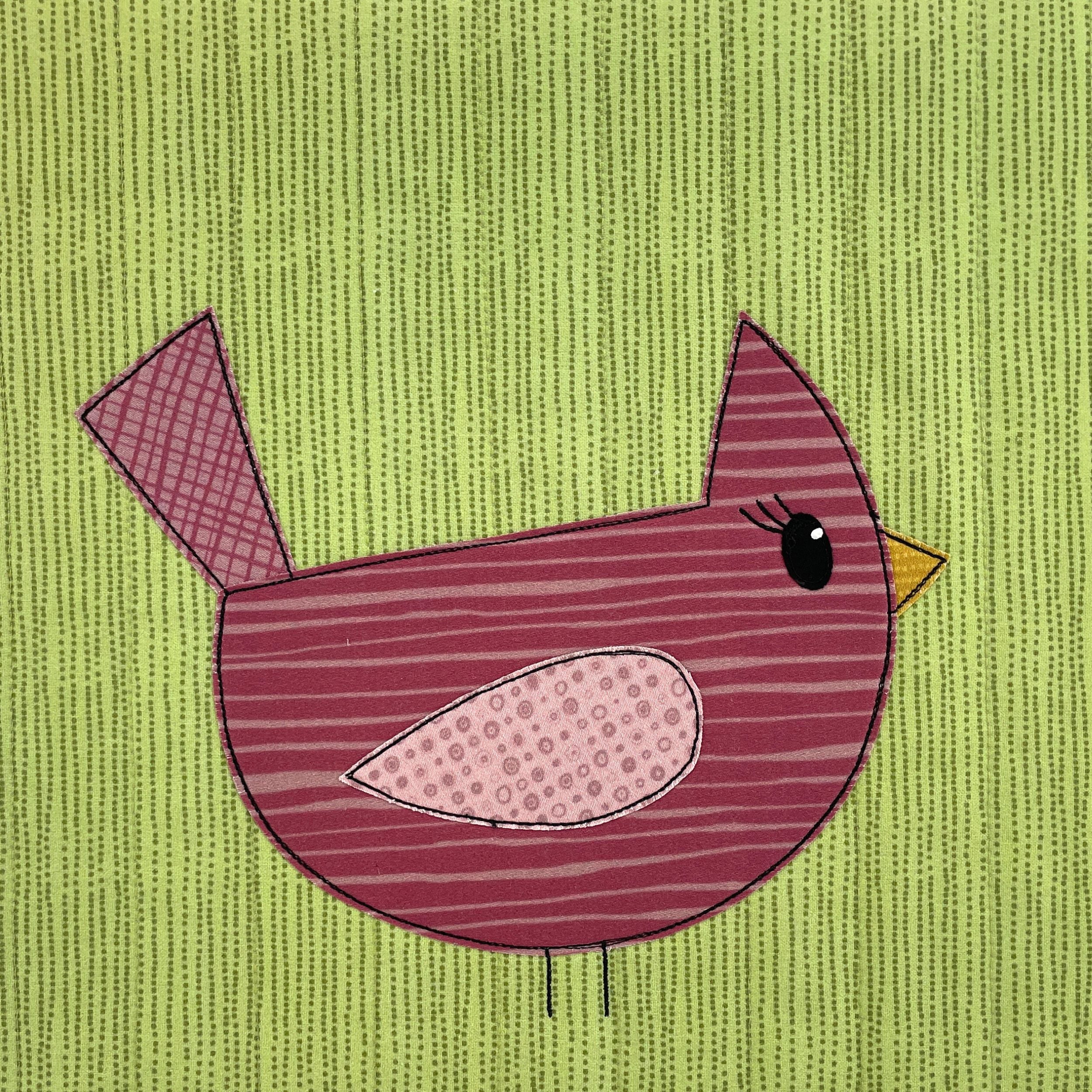 Hungry Birds Applique Quilt Pattern Bundle