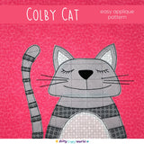 Colby Cat Applique Pattern