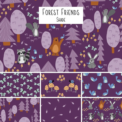 Forest Friends - Shade - Fabric Collection