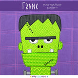 Frank Monster Applique Pattern