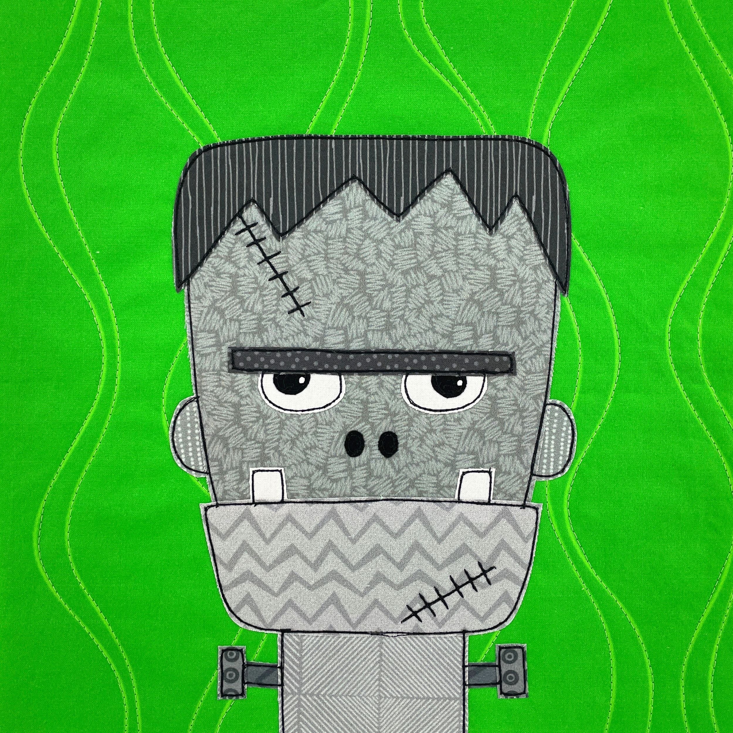 Frank Monster Applique Pattern