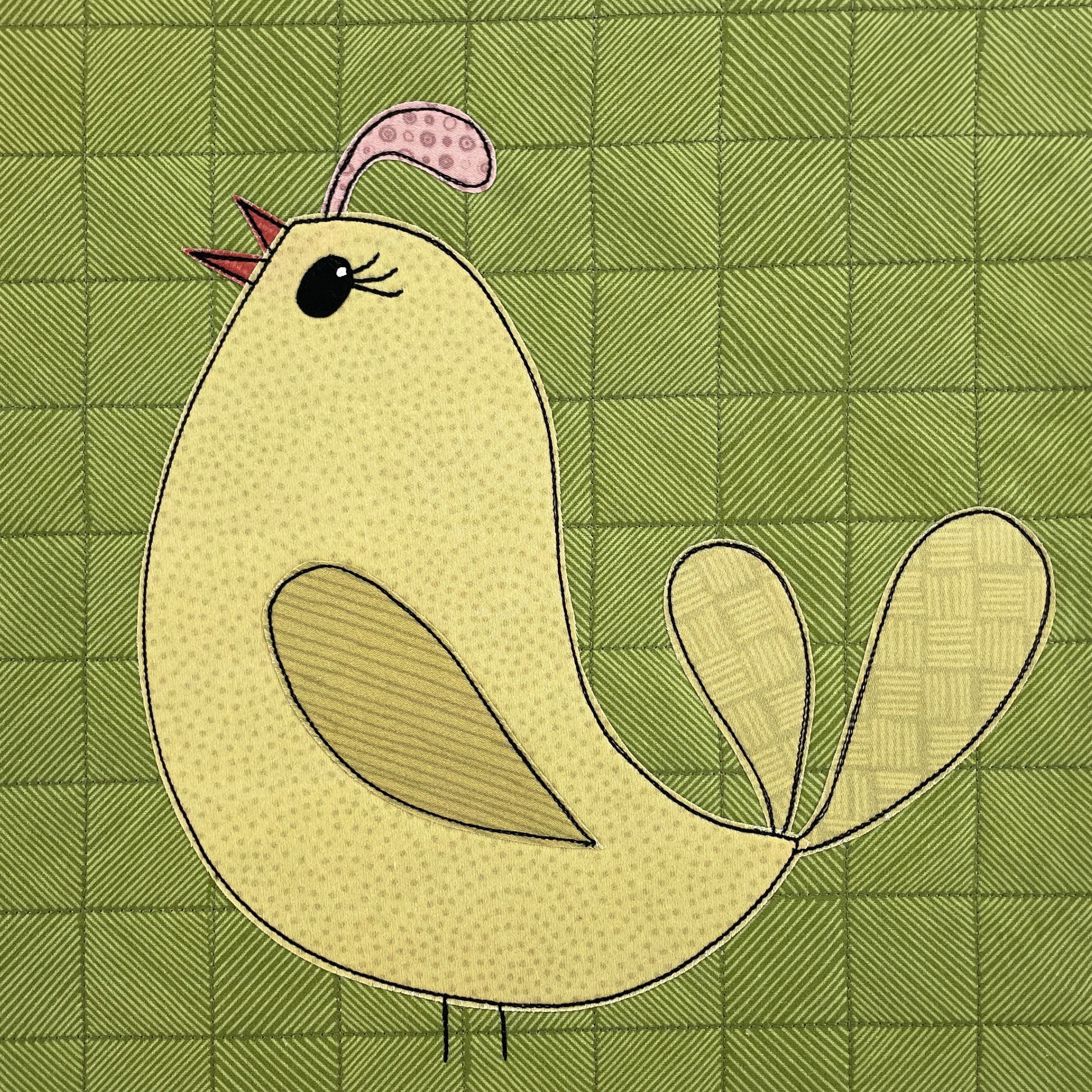 Hungry Birds Applique Quilt Pattern Bundle